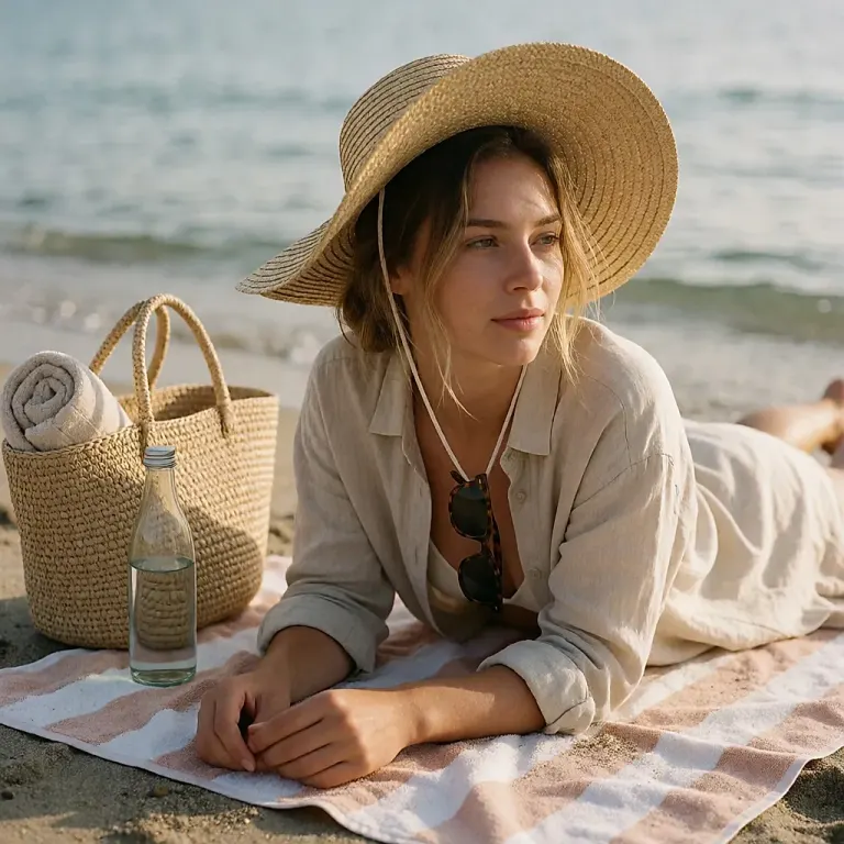 Los accesorios de playa imprescindibles para un verano de moda, belleza y protección solar