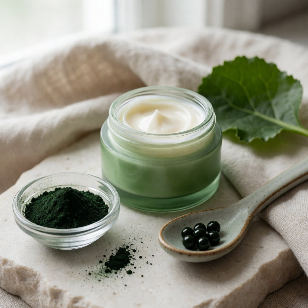 Anti-age caviar complex à la spiruline OcéAnge : composition et promesses du soin décryptées