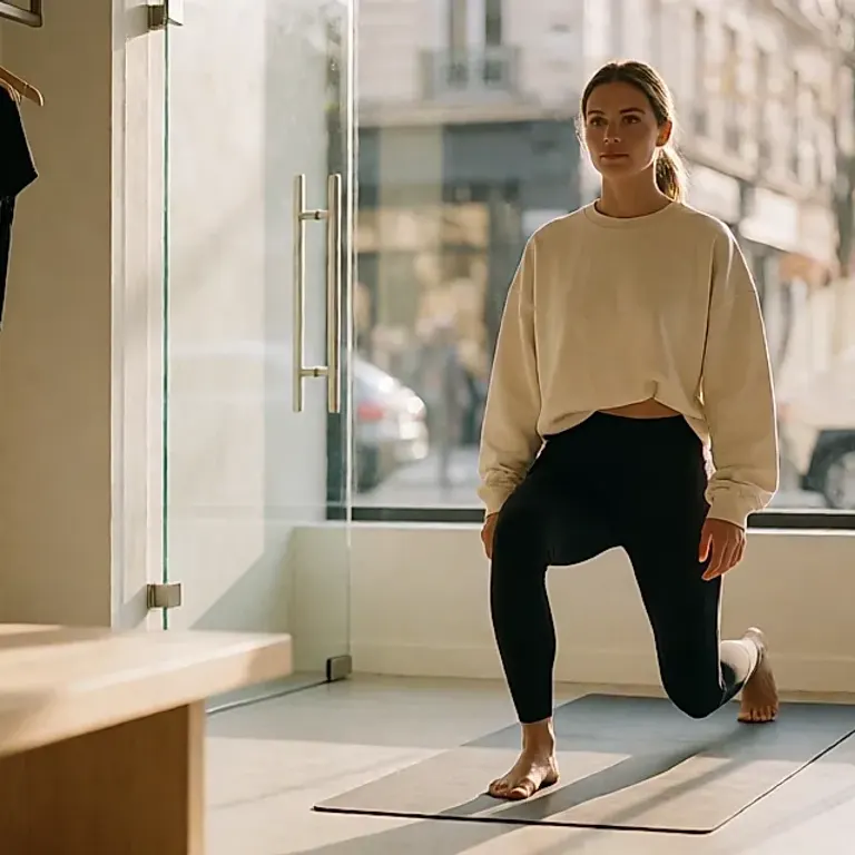 Le sportswear en boutique : quand le magasin devient studio et que la tenue technique sert de ticket d'entrée