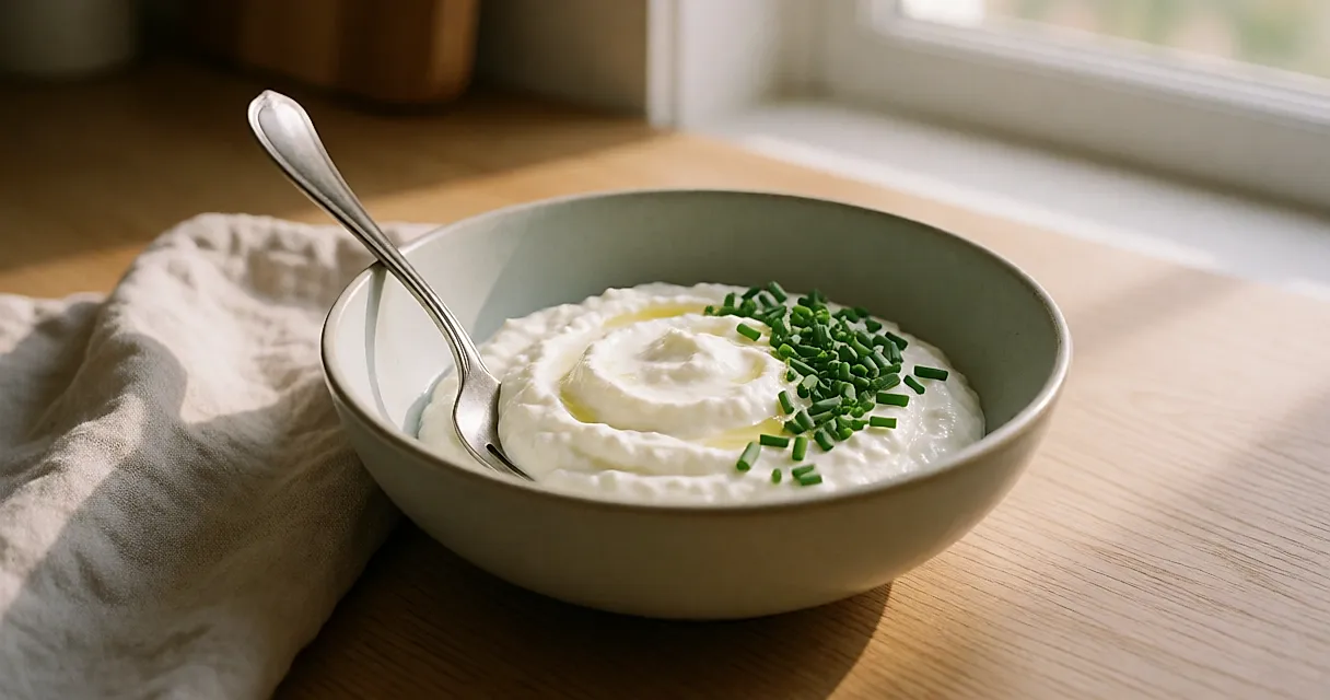 Cottage cheese : le fromage frais en grains qu'un simple coup de mixeur transforme en crème