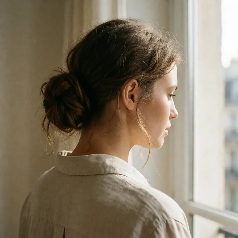 Chignon flou : pourquoi l'ancrage fait tenir la coiffure mieux que la texture