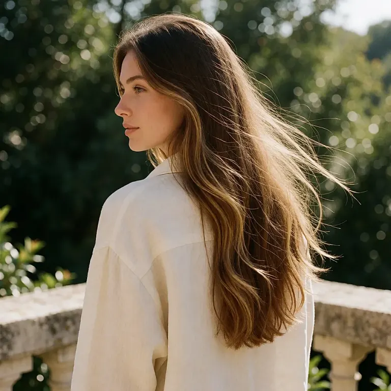 Coiffure printemps-été : balayage naturel, longueurs libres et accessoires qui dégagent le visage