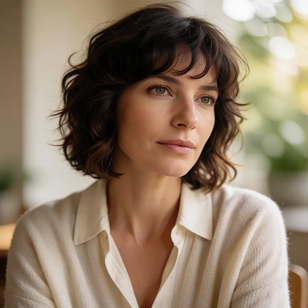 Coiffures pour cheveux courts, idées de coupes !
