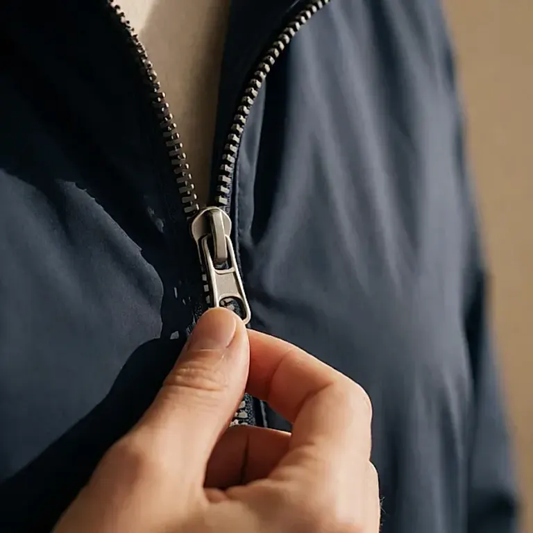Réparer le curseur d'un zip plutôt que racheter une parka : le guide d'inspection d'une veste