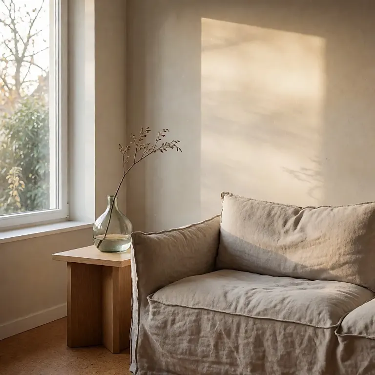 Holz und orientalische Akzente für ein warmes Schlafzimmer zum Wohlfühlen