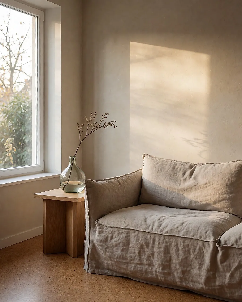 Holz und orientalische Akzente für ein warmes Schlafzimmer zum Wohlfühlen