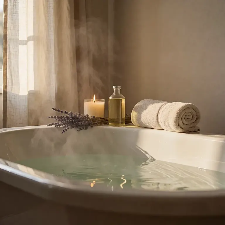 O banho como cuidado: duração, temperatura e aromas para um verdadeiro momento de bem-estar