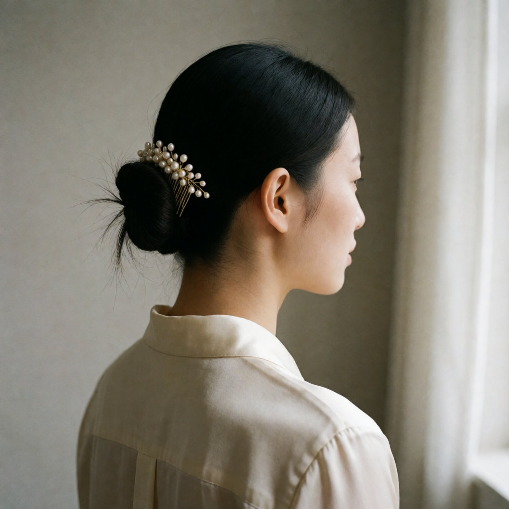 Bijoux de cheveux : headbands et chaînettes pour accessoiriser la coiffure