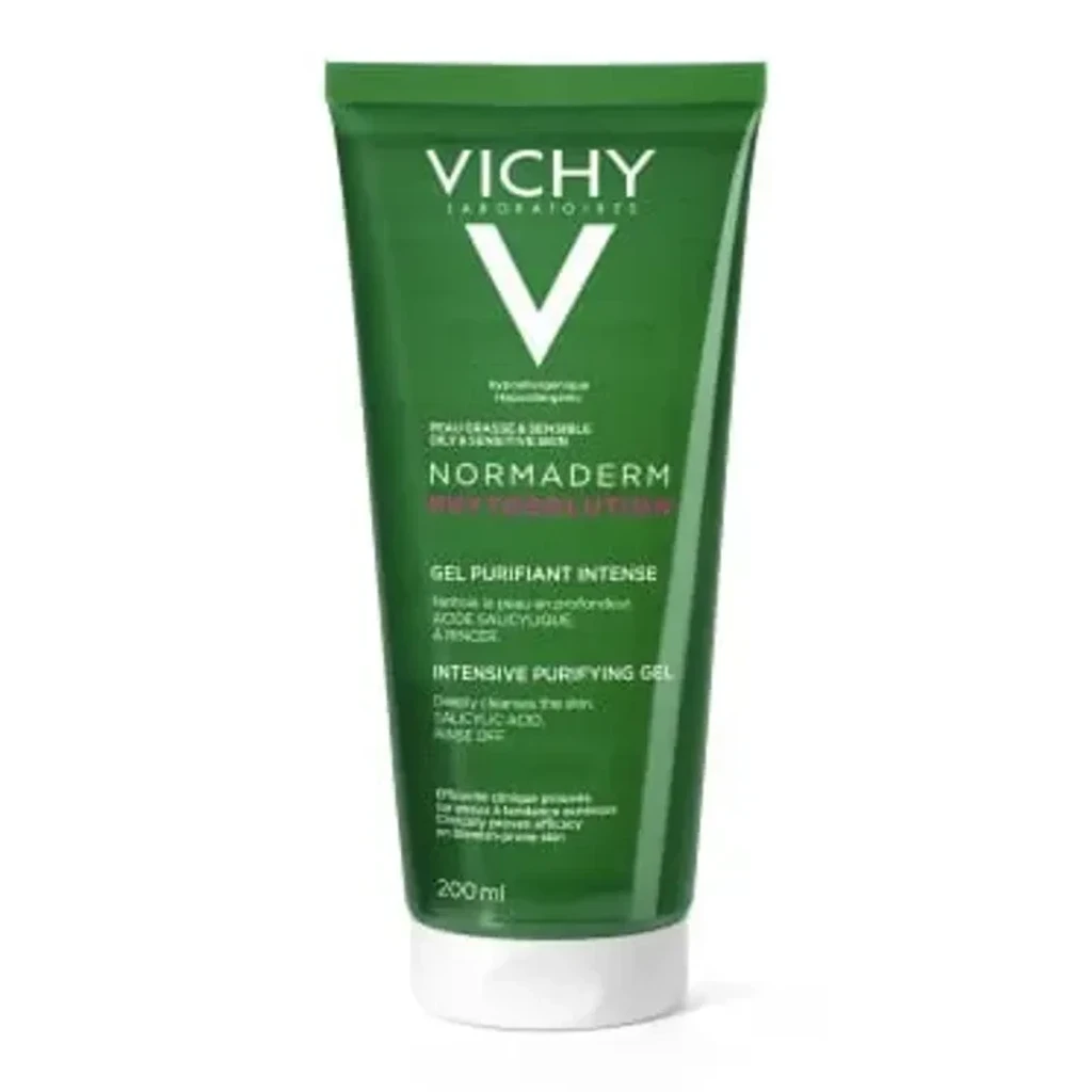 Fotografía de producto inspirada en Vichy Normaderm Phytosolution Gel Purifiant Intense 200 ml