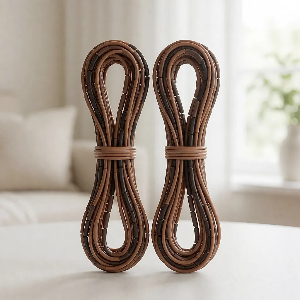 Product photo inspired by a set of 2 long 5 m skipping ropes for multiplayer, group rope for children and adults