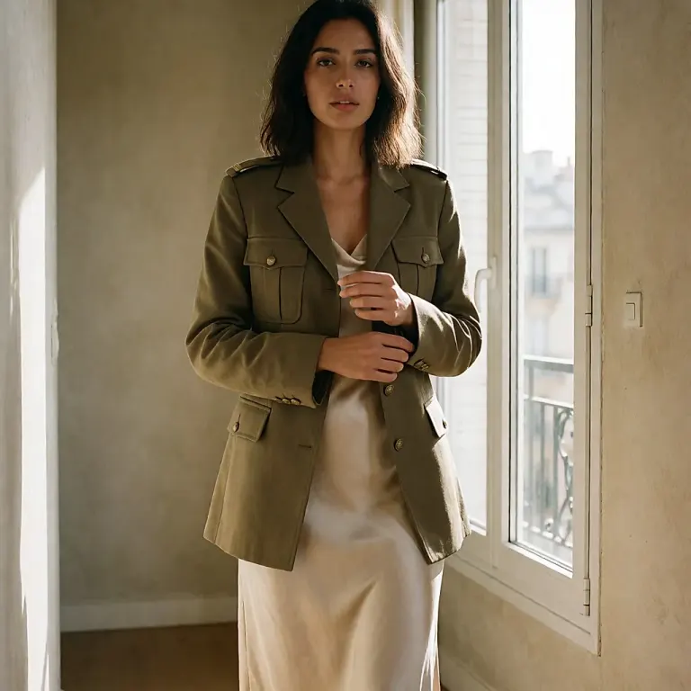 Der Military-Trend in der Mode: Wie Sie Khaki und von der Uniform inspirierte Teile diese Saison tragen