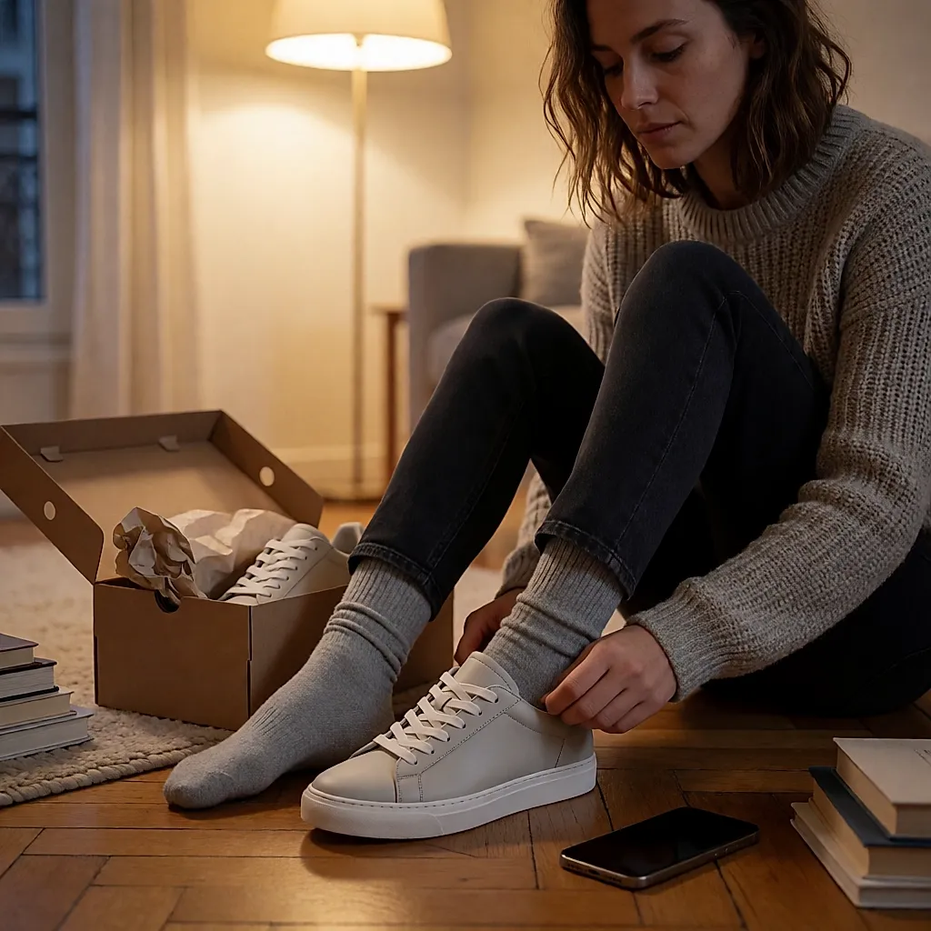 En Corée, commander ses chaussures comme un repas : deux pointures, l'essayage chez soi et un retour simple