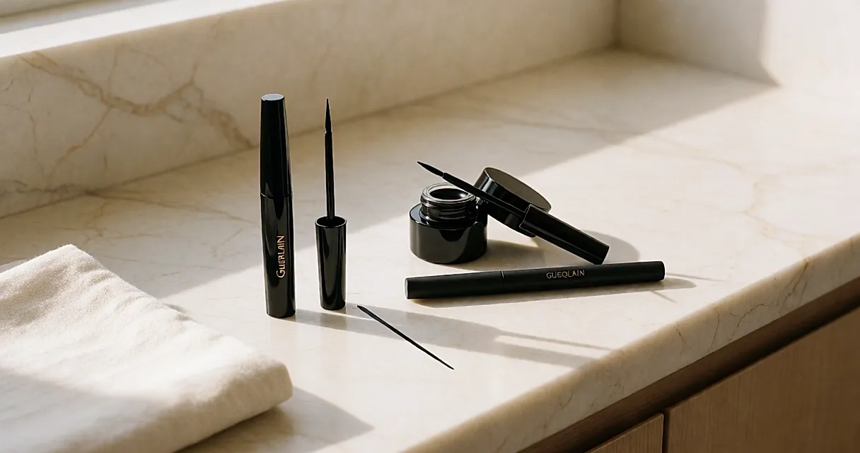 Opções seguras de eyeliner, do liner líquido ao gel em pot, para um traço nítido