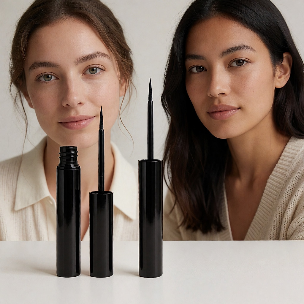 Un eyeliner liquide intense.