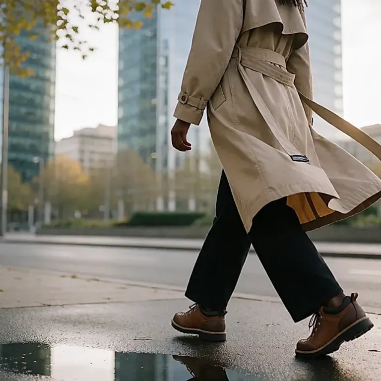 Gore-Tex 徒步鞋穿进城市后的真实取舍：防水膜扛得住雨，皮面却更早显旧，需要护理与通勤上的妥协