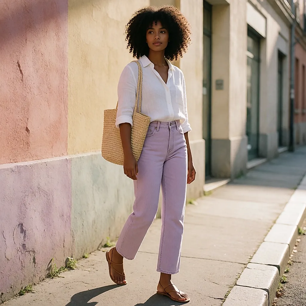 Colourful summer jeans: why denim shifts shade after you buy it