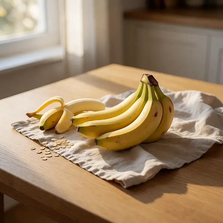 A banana, fruta do dia a dia rica em potássio e fibras, que acompanha o pequeno-almoço e a prática desportiva