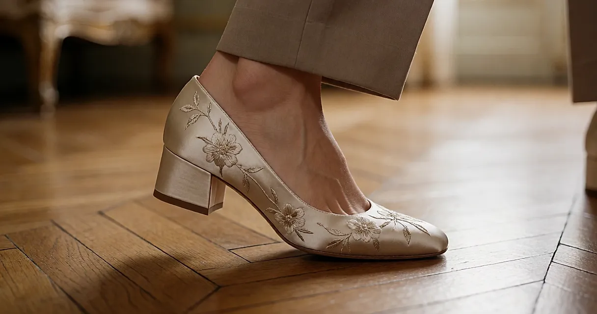 Chaussures de couturier brodées : ce que l’essayage révèle vraiment de leur structure