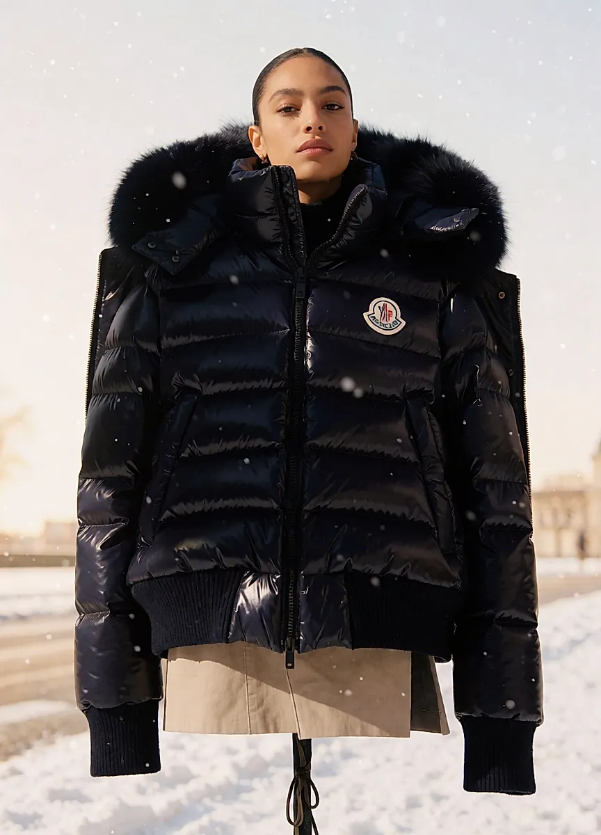 El plumífero vuelve este invierno, entre estilo deportivo y aire de moda en Moncler