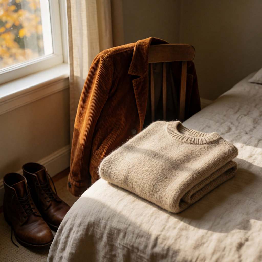 Laine, velours et cuir : les matières mode à privilégier pour s'habiller en couches à l'automne