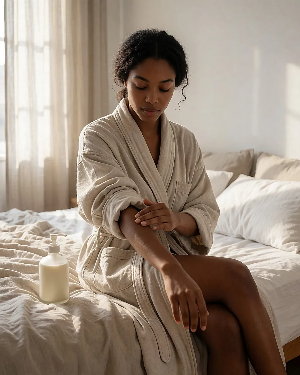 A selection of scented body lotions with standout fragrances for a beauty routine