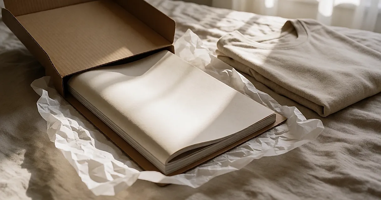 Le catalogue de mode qui se lit comme un magazine : papier épais, récit de marque et vêtements du quotidien