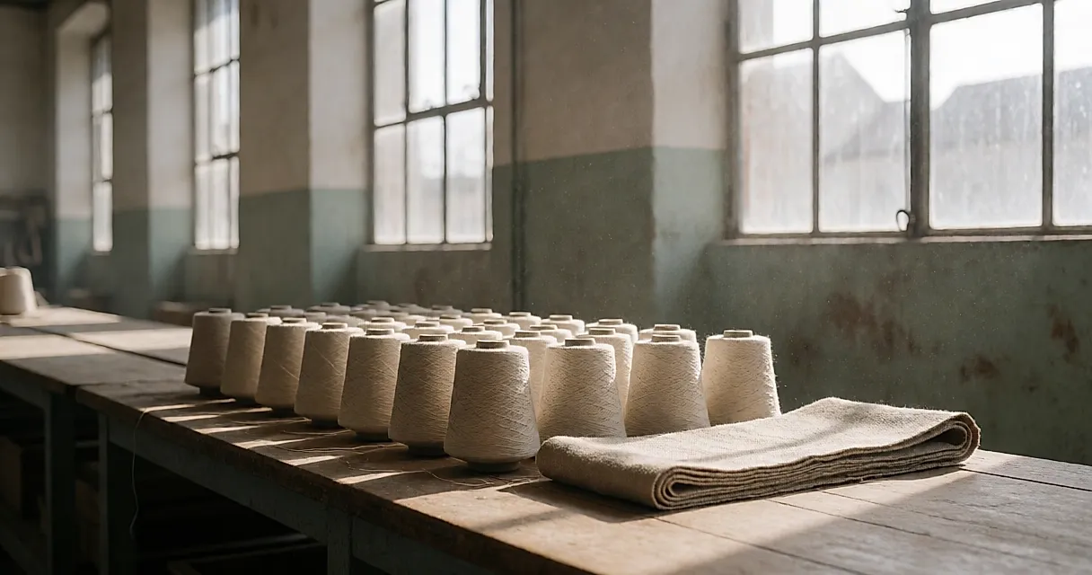 Chanvre textile : la finesse du tissu se décide à la filature, pas au champ