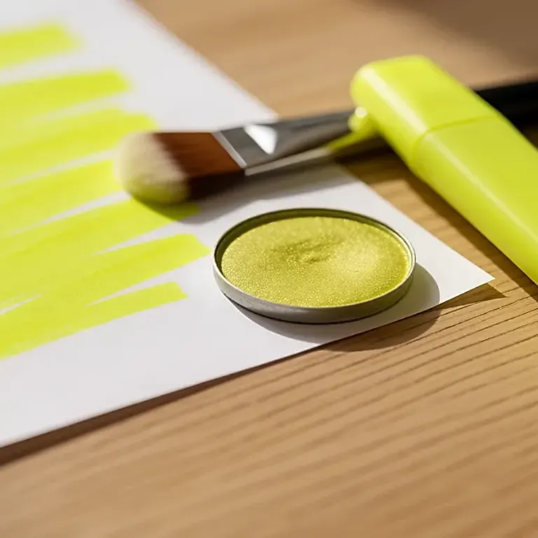 Surligneur de bureau et fard fluo : ce que la peau accepte vraiment
