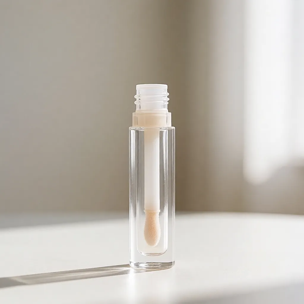 Product photo inspired by Organic Transparent Lip Oil & glossy