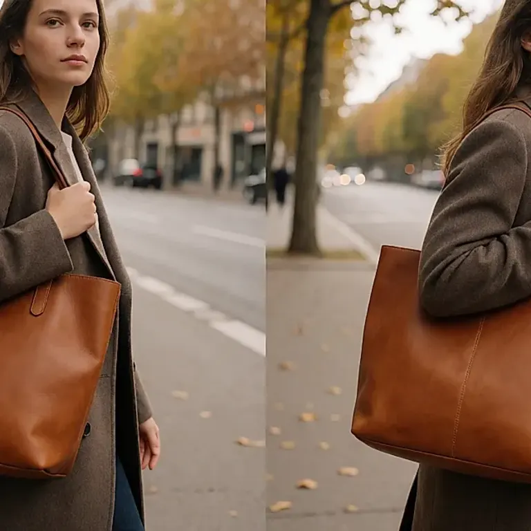Le grand cabas souple, le sac de travail qui épouse l’épaule et suit le corps au quotidien