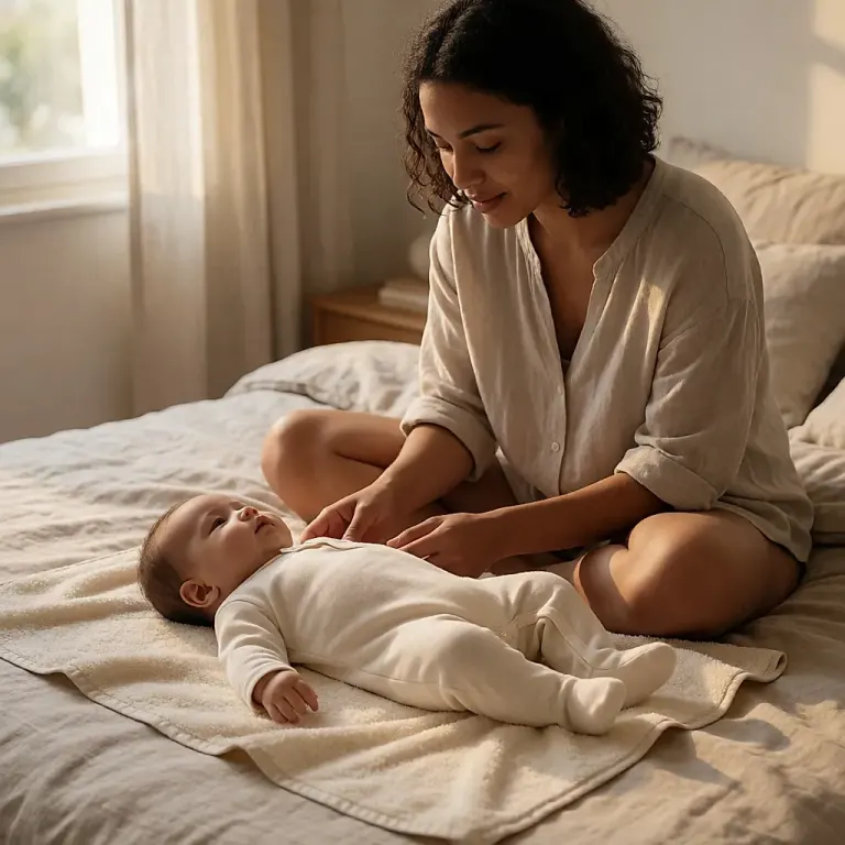 Baby massage: an evening ritual to encourage relaxation and wellbeing