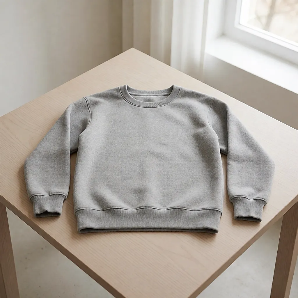 Foto de producto inspirada en Sudadera de felpa lisa - Gris jaspeado