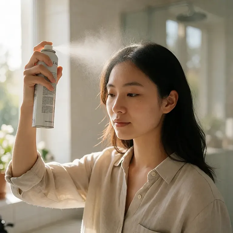 Trockenshampoo: Anwendungstipps, um die Haare zwischen zwei Haarwäschen aufzufrischen