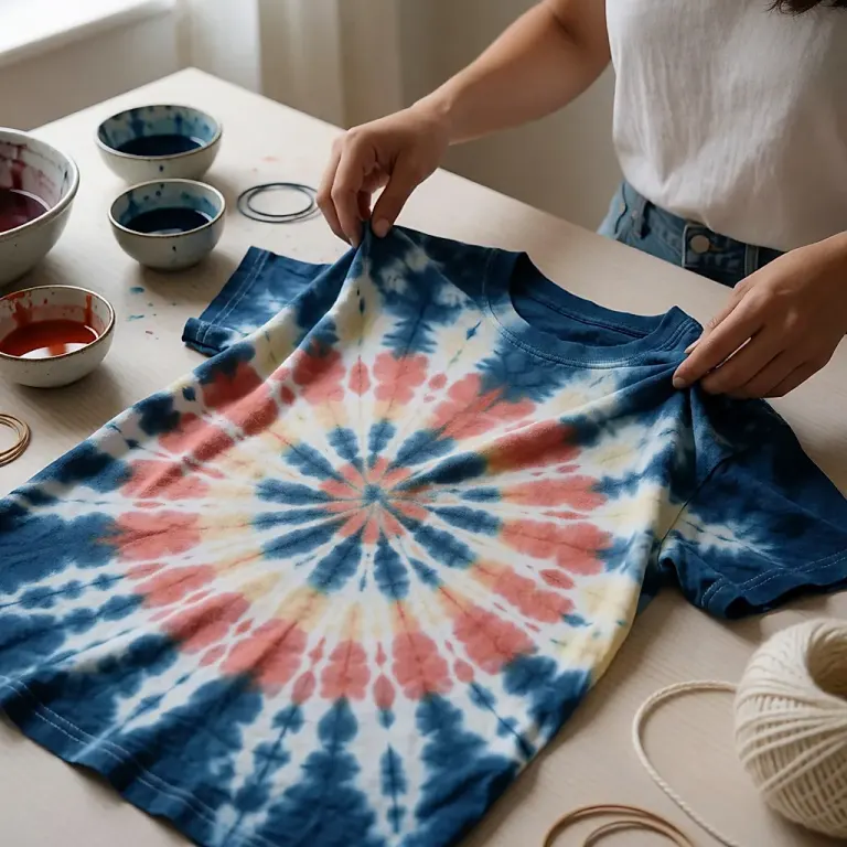 Tie & dye en casa, una manualidad creativa para una tarde de domingo