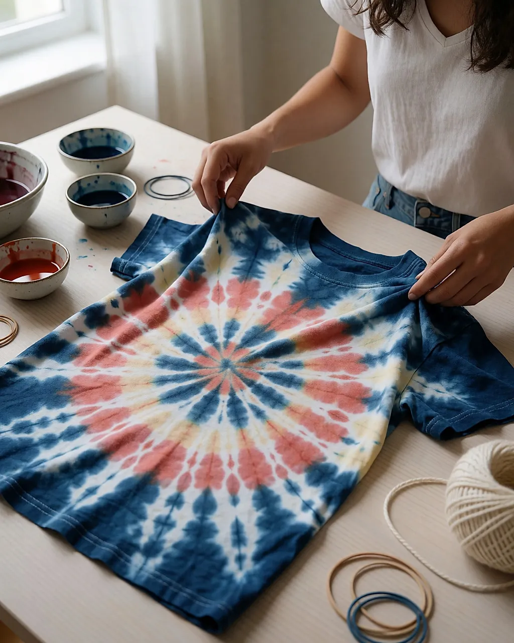 Tie & dye en casa, una manualidad creativa para una tarde de domingo