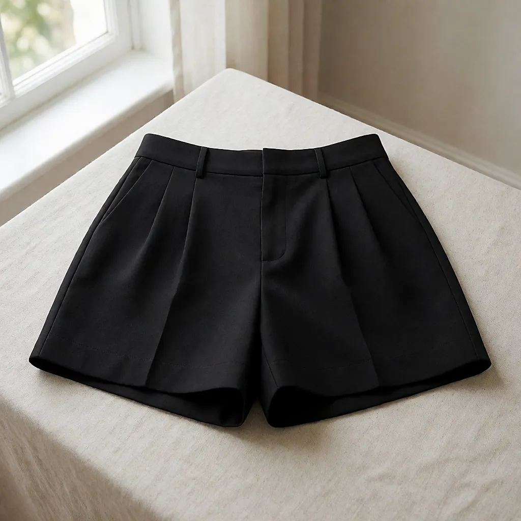 Foto de producto inspirada en short sastre de talle alto con pinzas (ref. producto 1252837001)