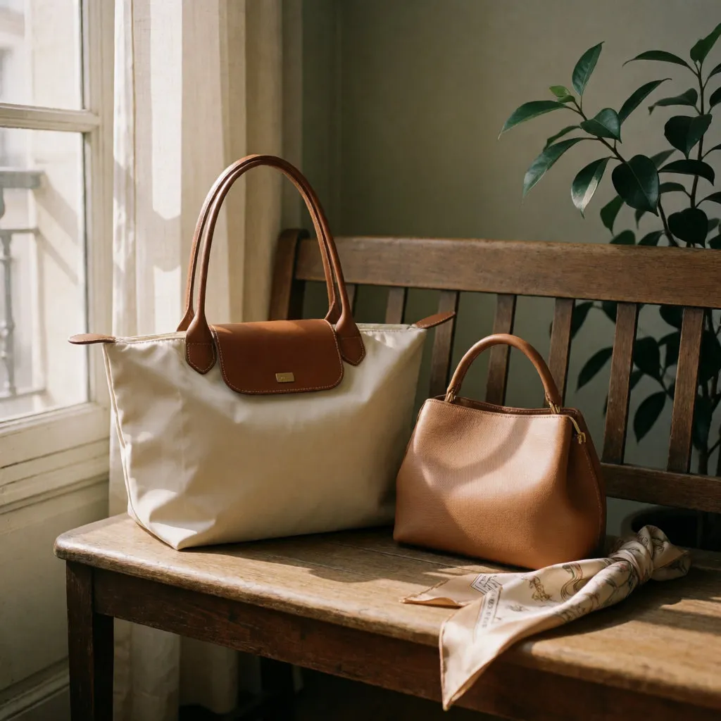 Longchamp, sélection de sacs de luxe emblématiques de la maison à l'automne 2007