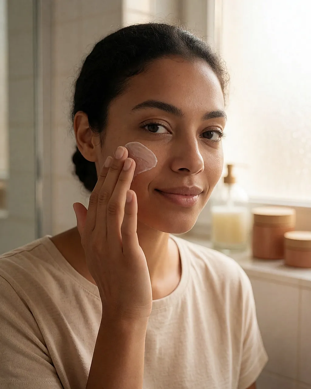 A five-step makeup routine for a flawless base that lasts all day