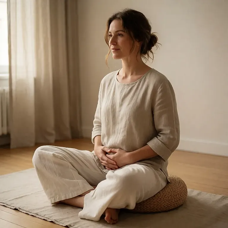 Meditação zen: uma almofada, as costas direitas e a atenção no instante presente para aliviar tensões