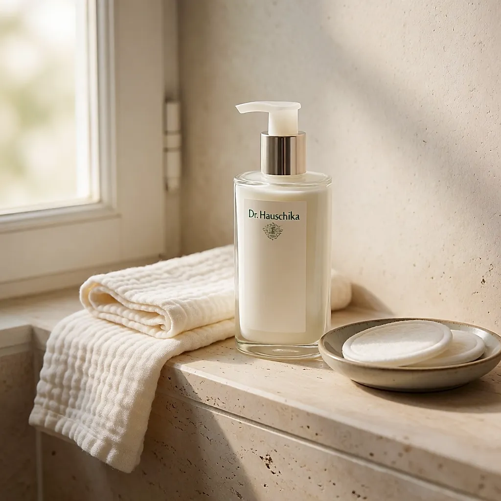 Lait nettoyant démaquillant Hauschka