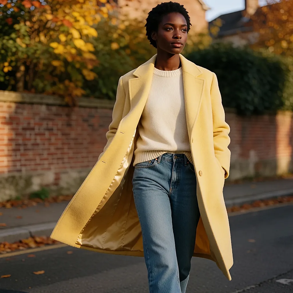 O amarelo é a cor que aquece o guarda-roupa no início do outono