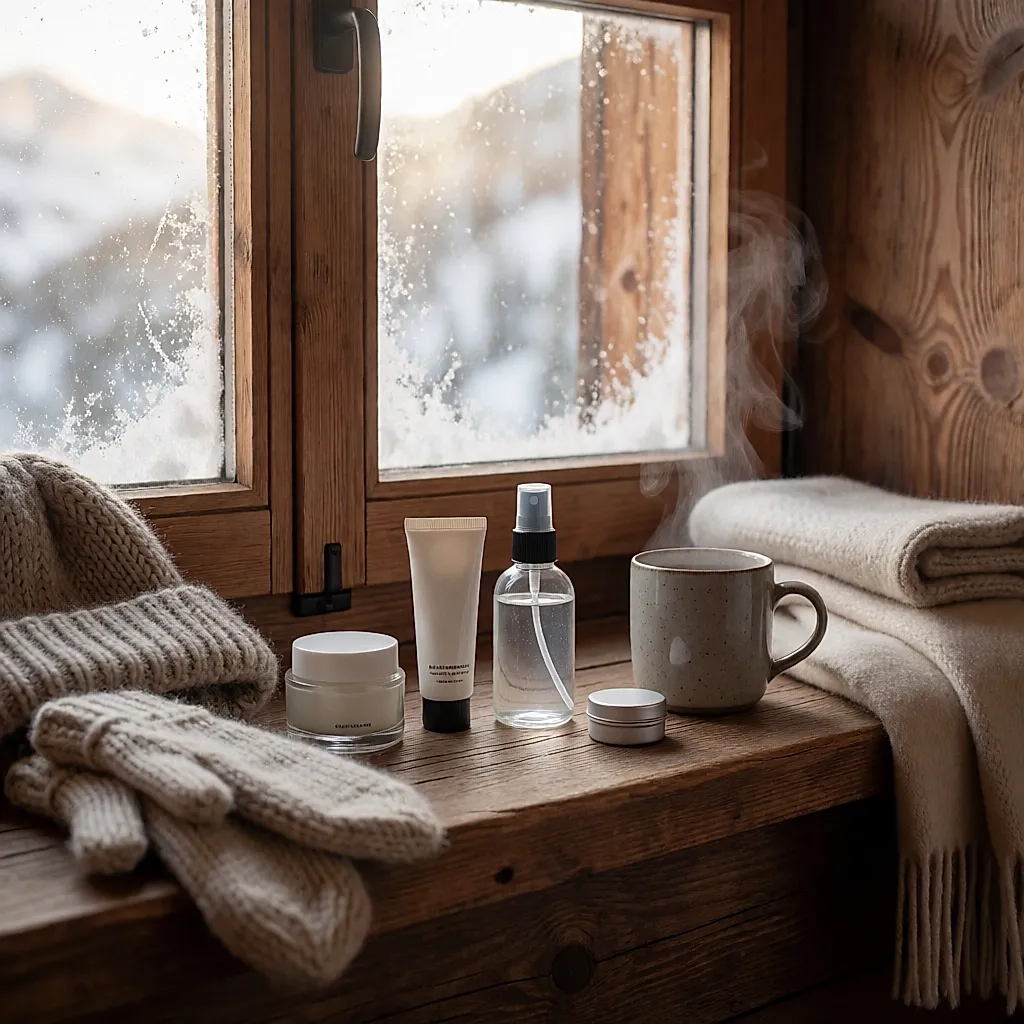 Beauty-Kit für die Berge: die wichtigsten Pflegeprodukte für Haut und Füße nach dem Skifahren