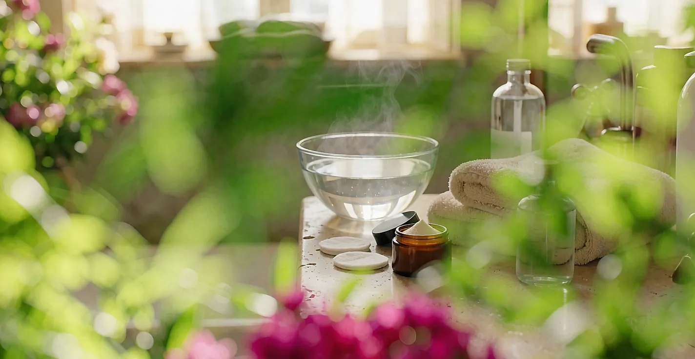 Ritual mensal de limpeza de pele em casa para uma pele limpa e descansada