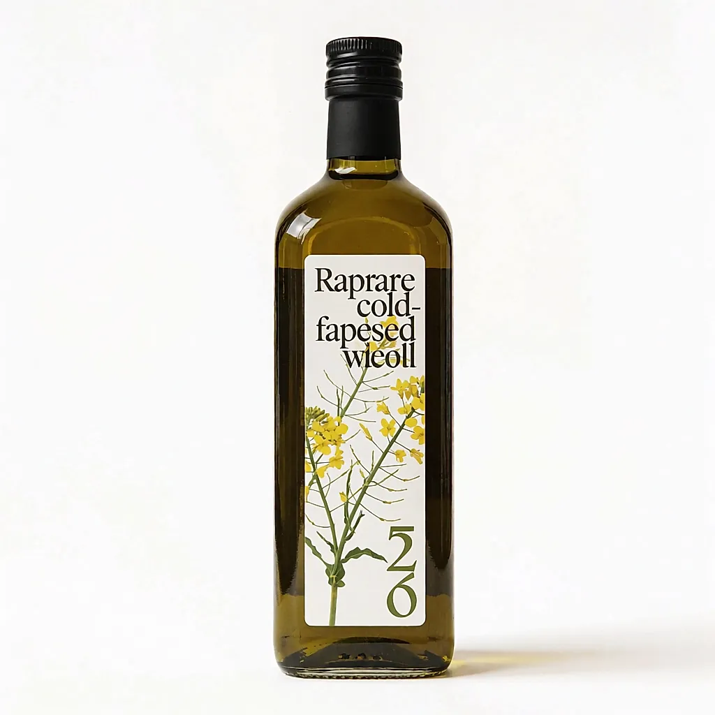 Foto de producto inspirada en aceite de colza virgen de 1 L