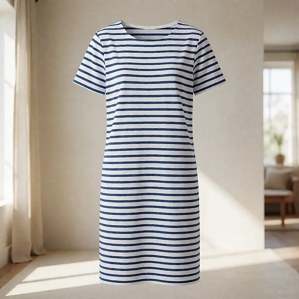 Robe marinière rayée bleu et blanc — Paul & Joe