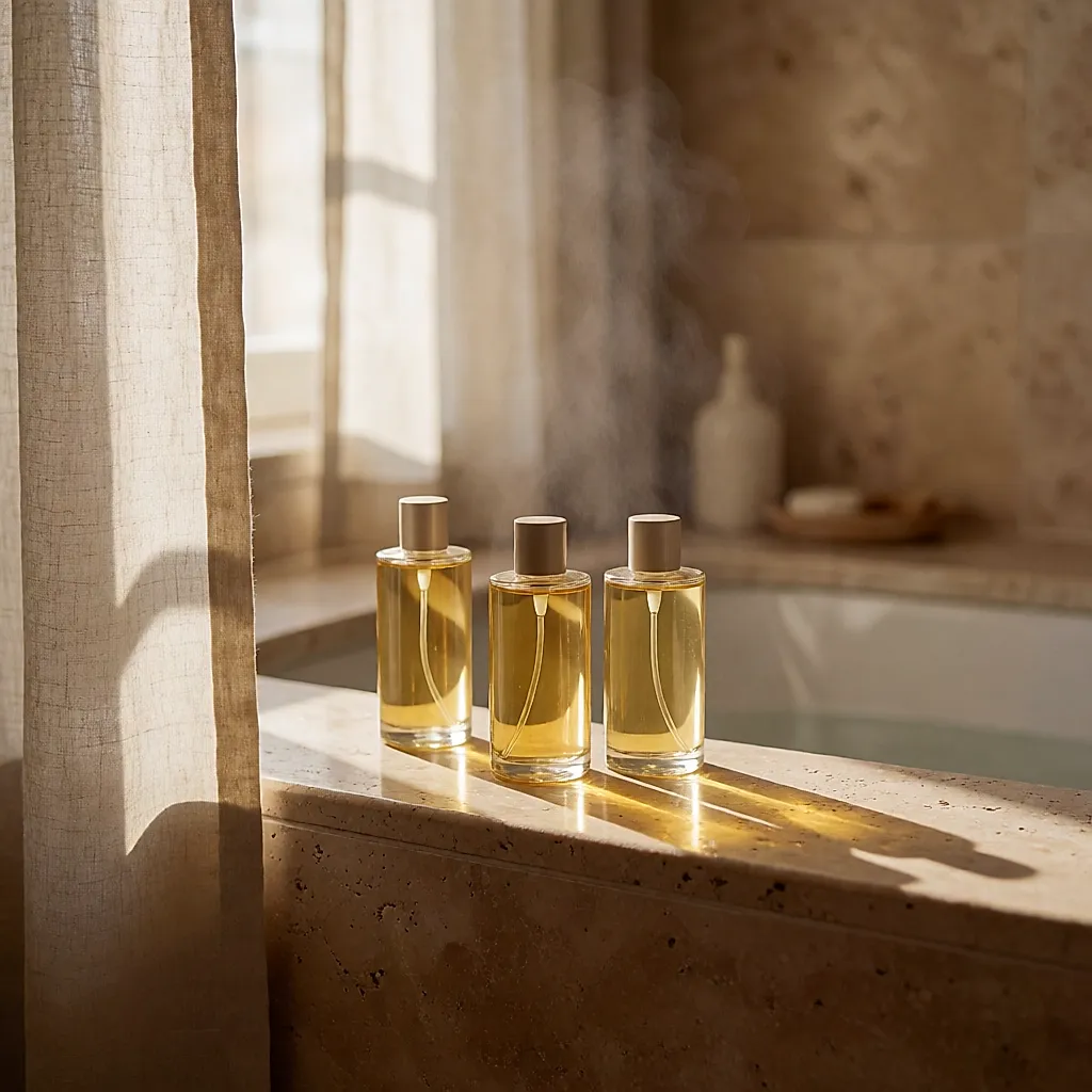 Huiles pour le bain et le corps : six textures, du rituel du soir au geste express après la douche
