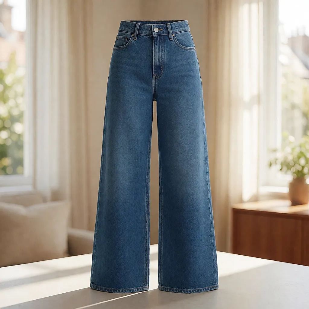 Jean large taille haute — COS
