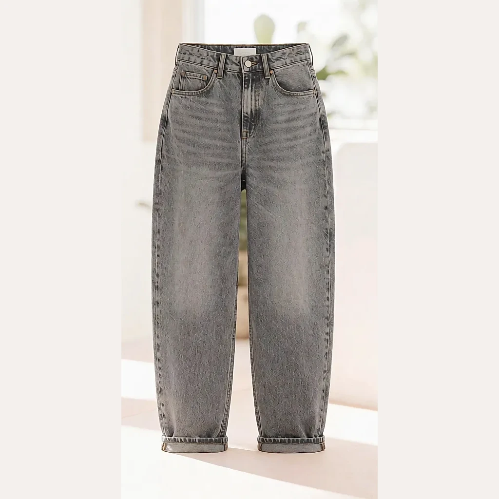 Jean boyfriend gris délavé — bonprix