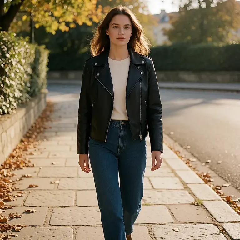 Six vestes en cuir noir : les coupes qui changent la silhouette à l'automne
