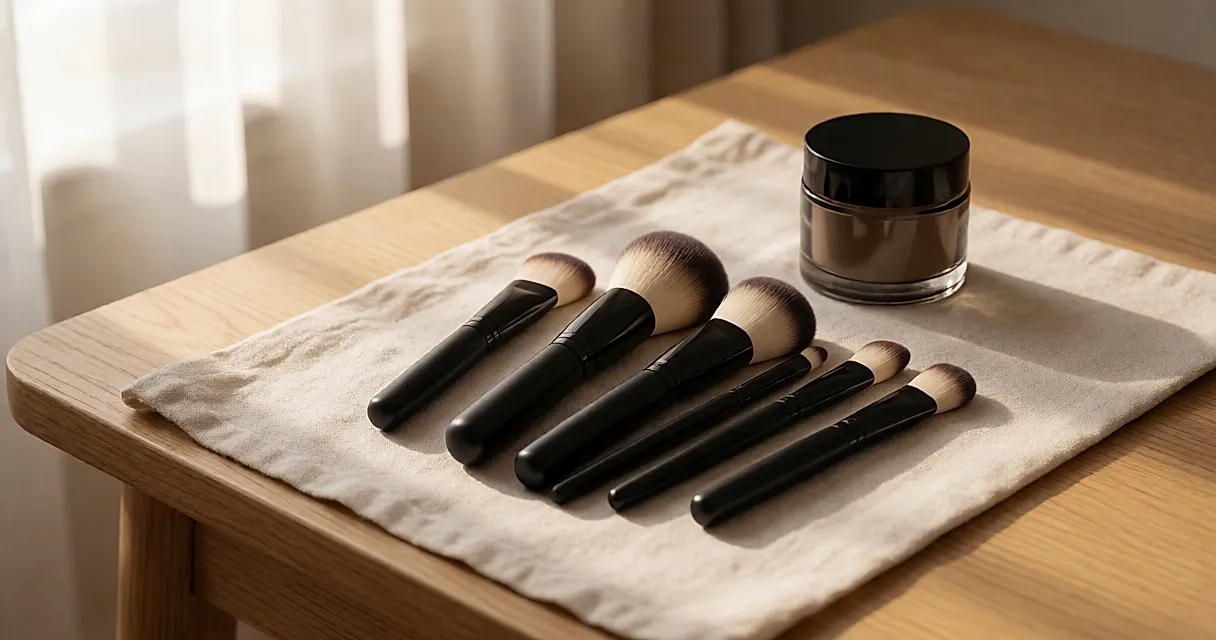 Pinceles y brochas de maquillaje imprescindibles para un rostro uniforme y un maquillaje logrado en el día a día